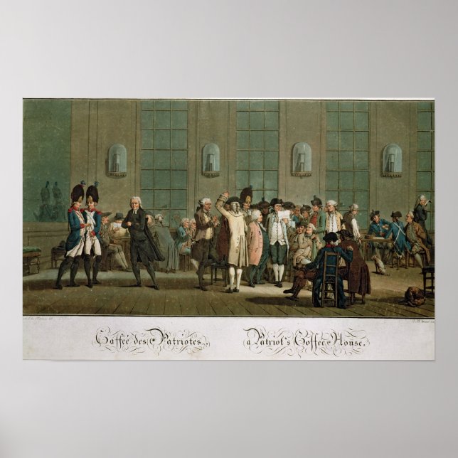 A Patriot's Coffee House Poster (Front)