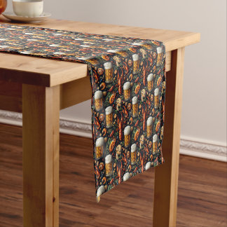 A pattern for beer and seafood lovers. short table runner