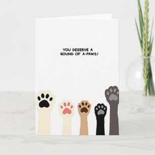 A Pawsome Mothers Day Card