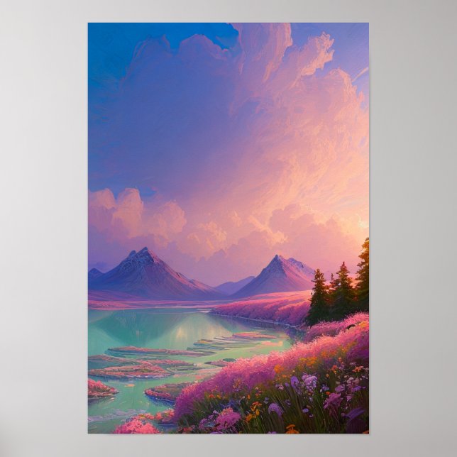 A Peaceful Paradise Poster (Front)