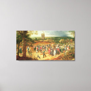 A Peasant Wedding Canvas Print