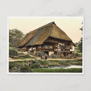 A Peasant's house, Black Forest, Baden, Germany ra Postcard