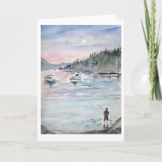 A Pêché ! Bonne carte de Fête des pères