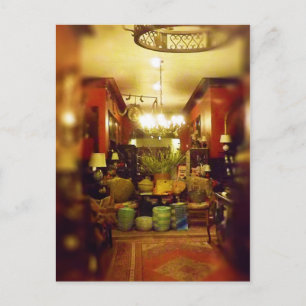 A Peek Inside Webster House Kansas City Postcard