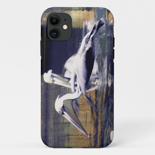 A Pelican Takes Off Case-Mate iPhone Case (Back)