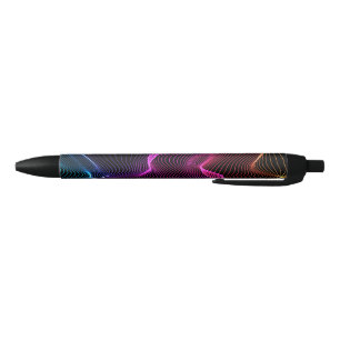 A pen with a black tip and clip