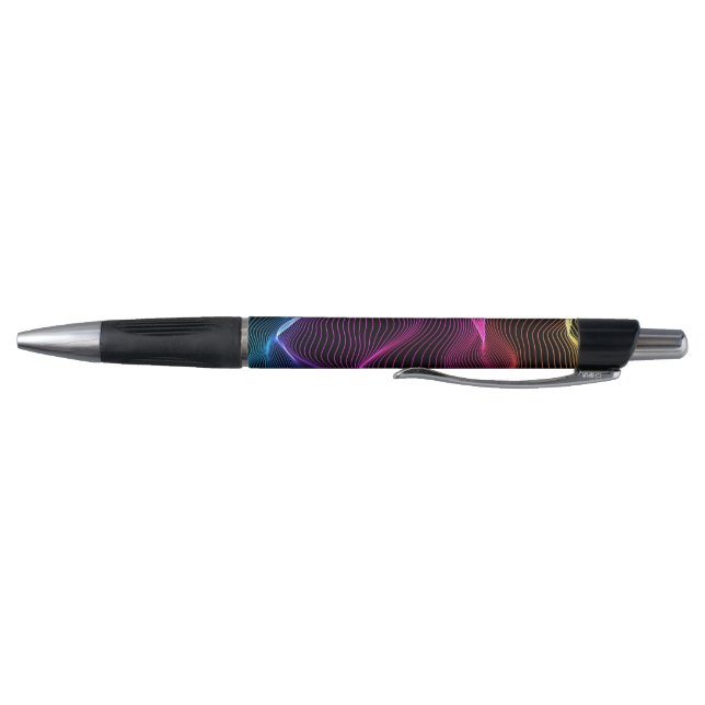 A pen with a silver tip and clip  (Bottom)