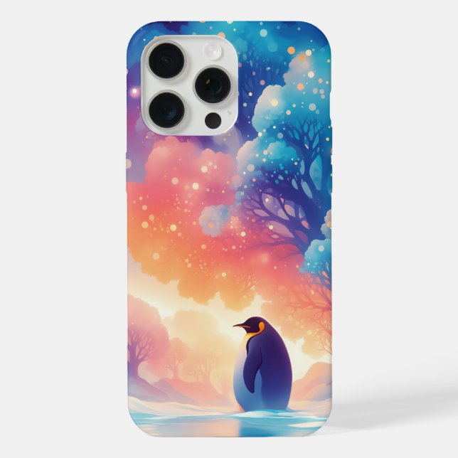 A Penguin Enchanted Journey iPhone Case (Back)