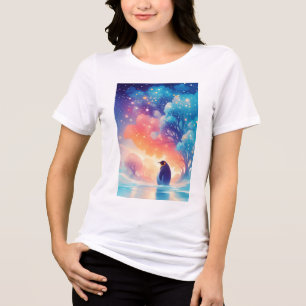 A Penguin Enchanted Journey Tri-Blend Shirt