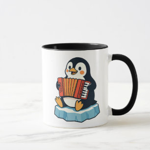 A penguin plays you an accordion-like tune. mug