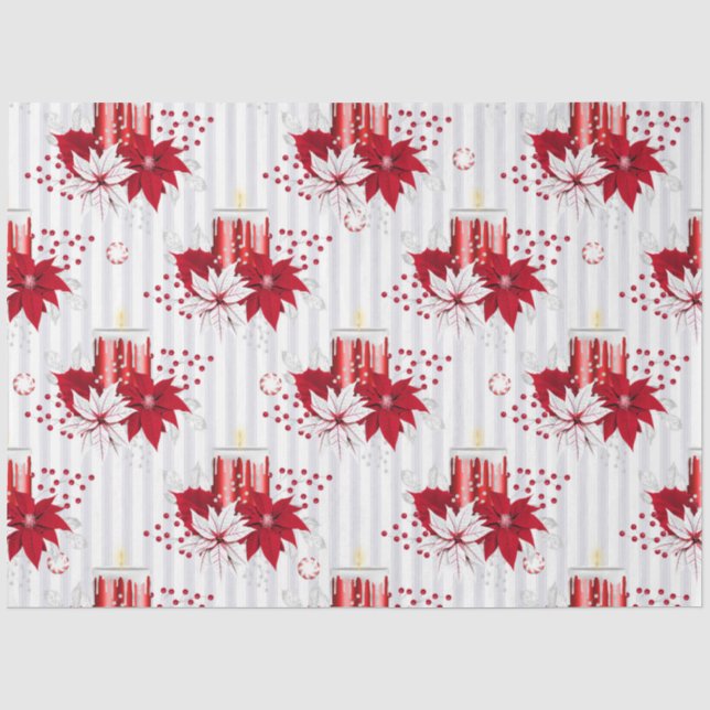 A Peppermint Spice Series Design 5 Tissue Paper (Front)