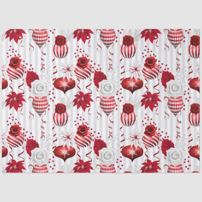 A Peppermint Spice Series Design 9 Tissue Paper (Front)