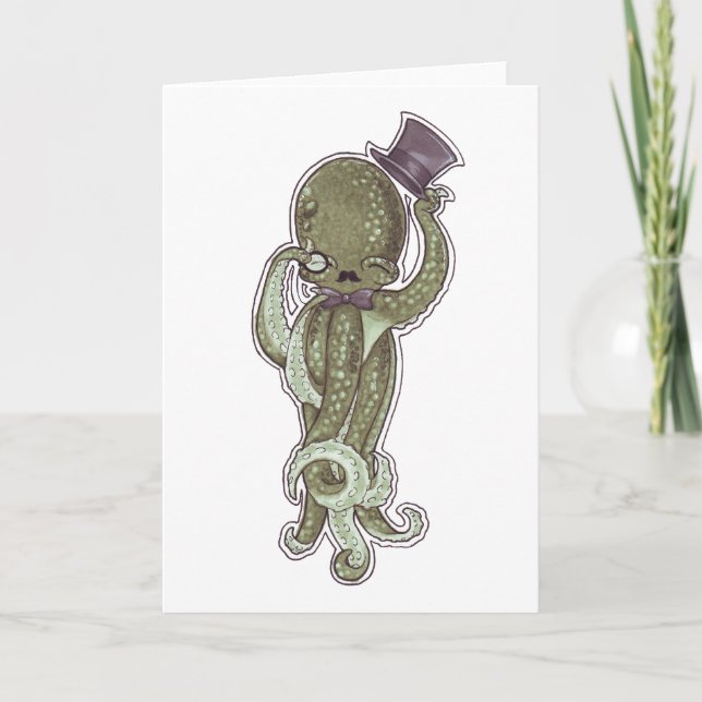 A Perfect Gentlephalopod Card (Front)