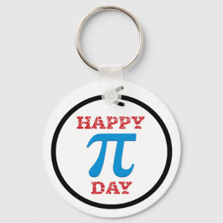 A perfect Pi Day circle Keychain