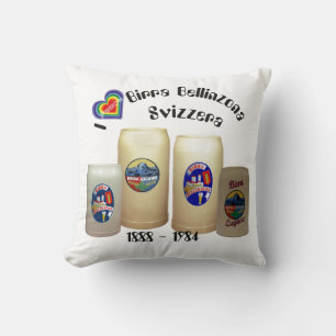 A perfect weekend in Bellinzona Throw Pillow