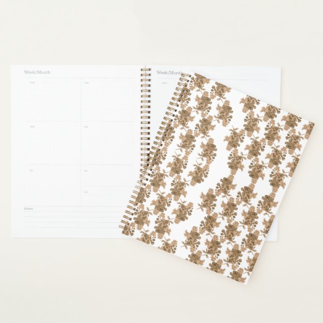 A perfectly symmetrical reflection of a mountain l planner (Display)