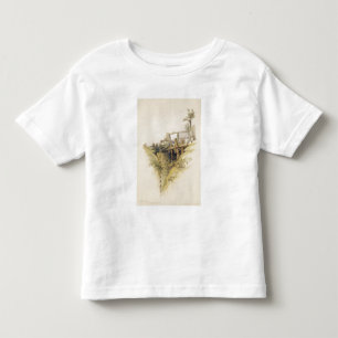 A Persian Water Wheel, used in raising water from Toddler T-shirt