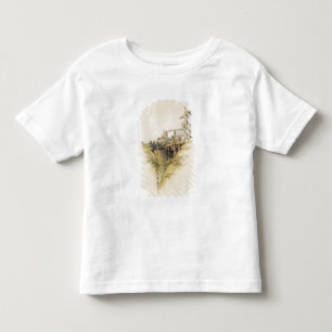 A Persian Water Wheel, used in raising water from Toddler T-shirt