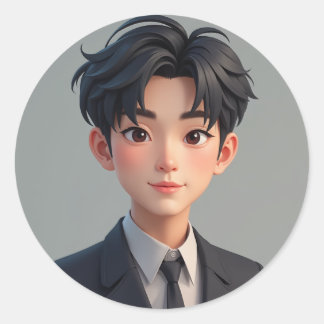 A person sticker