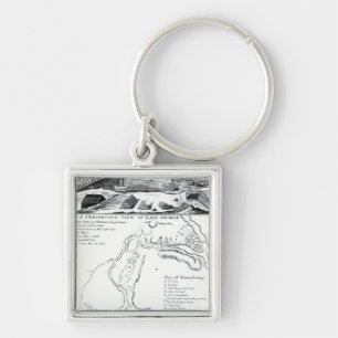 A Perspective View of Lake George Keychain