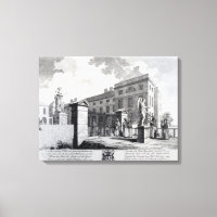 A perspective view of the Foundling Hospital