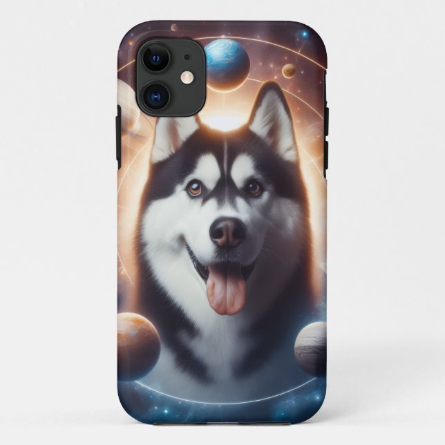 A PET in space Case-Mate iPhone Case (Back)