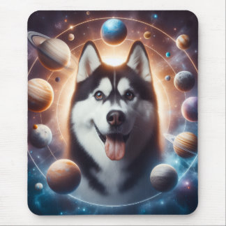 A PET in space Mouse Pad