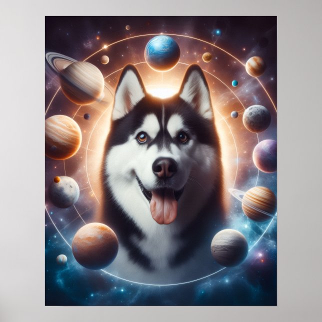 A PET in space Poster (Front)