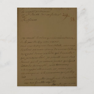 A petition to be released from jail postcard