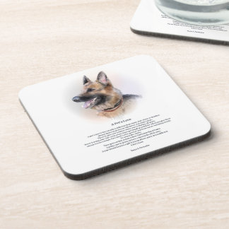 A Pet's Love Poetry Collector Coaster