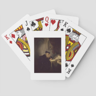 A Philosopher, 1635 (oil on panel) Playing Cards