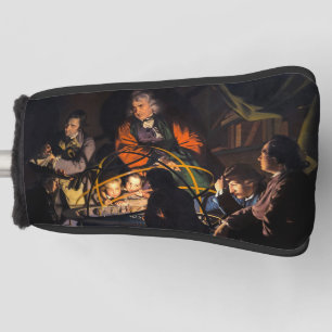 A Philosopher Lecturing on the Orrery Solar System Golf Head Cover