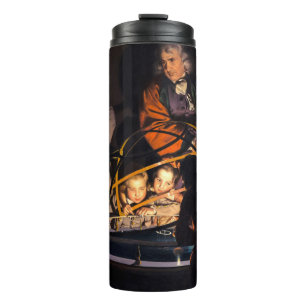 A Philosopher Lecturing on the Orrery Solar System Thermal Tumbler