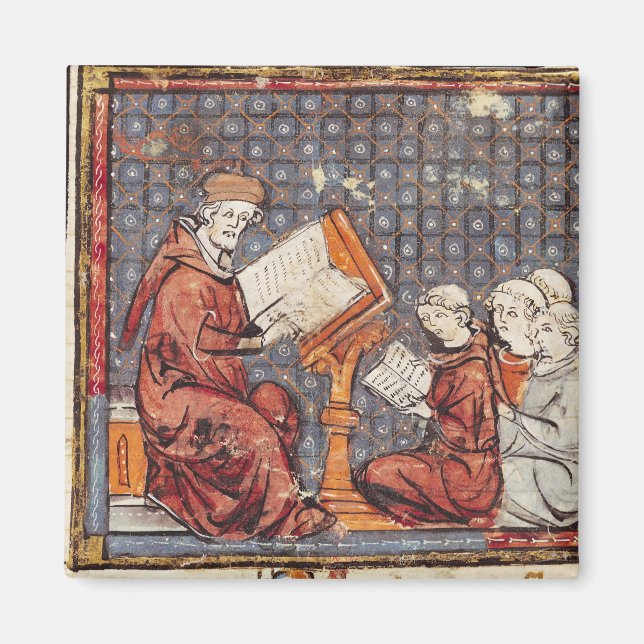 A Philosopher teaching in Paris Magnet (Front)