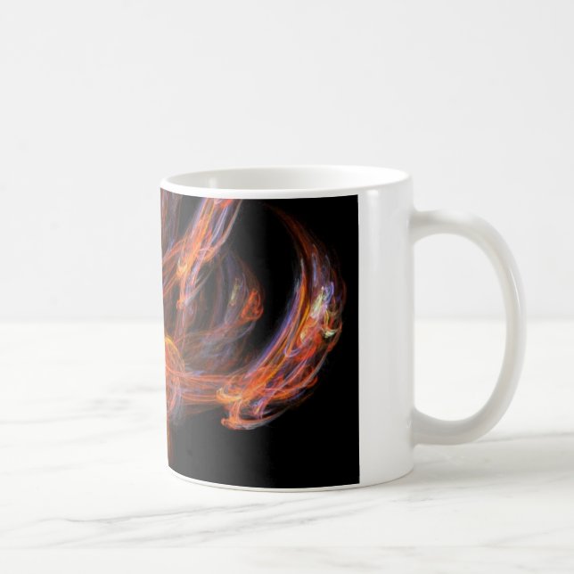 A Phoenix Fractal Coffee Mug (Right)