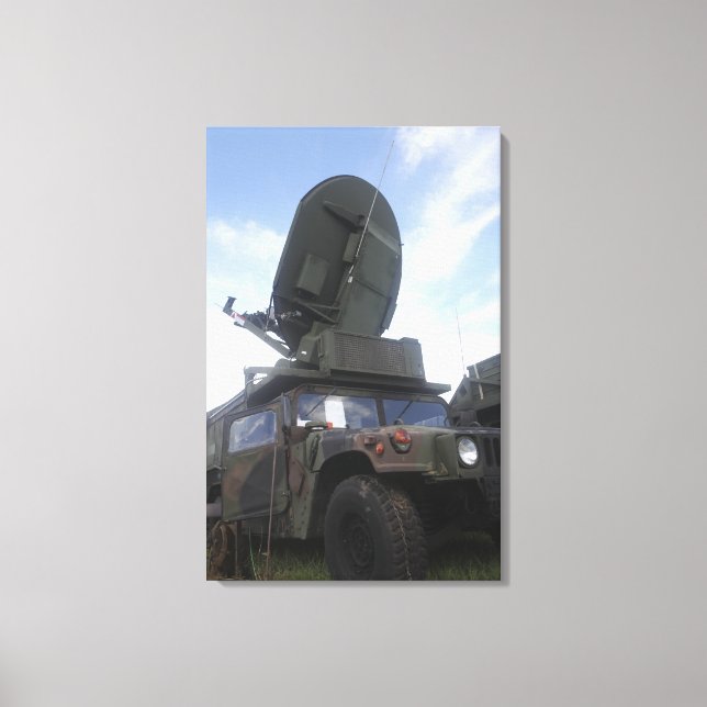 A Phoenix Tactical Satellite Terminal Canvas Print (Front)