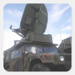 A Phoenix Tactical Satellite Terminal Square Sticker
