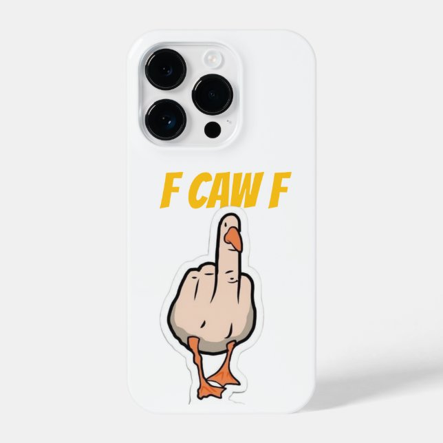 A phone cover with a bold, humorous design - Let  (Back)