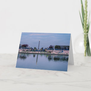 A photo taken in Paris, France Card