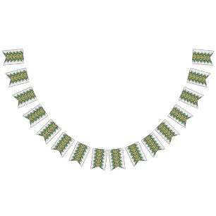 a picture of a pattern that looks like a peacock bunting flags