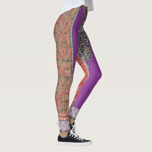 a picture of a scarf with a design on it leggings