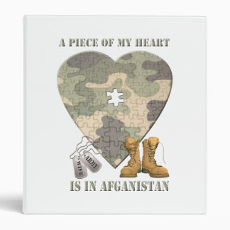 A Piece of My Heart Army Wife Photo Album Binder