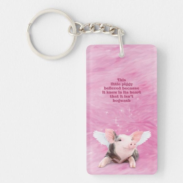 A Piggy Believed Keychain (Front)