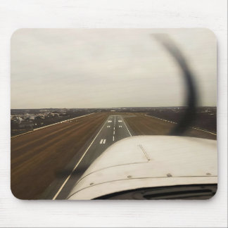 A Pilot's Perspective: Cessna 172 Cockpit Takeoff Mouse Pad