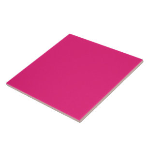 a pink background with a black border tile