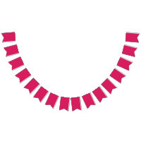 a pink background with a white border