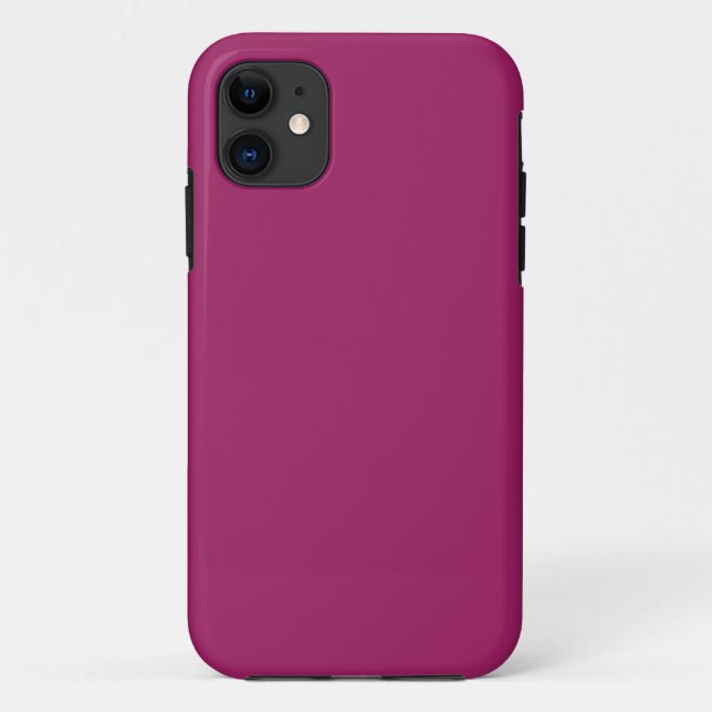a pink background with a white border Case-Mate iPhone case (Back)
