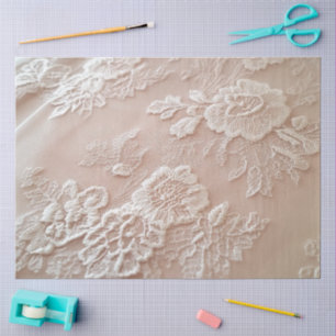 A Pink Lace Series Design #3 Tissue Paper
