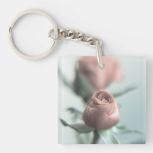 A Pink Rose for your Sweetheart... Keychain