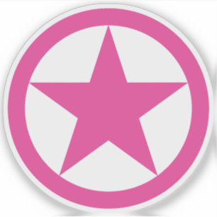 A Pink Star Of Feminism - v7